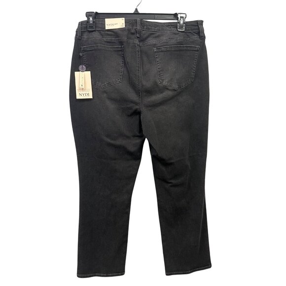 NYDJ Womens Mid Rise Sheri Slim Fit Ankle Stretch Denim Jeans Remington Size 16 - Picture 5 of 11